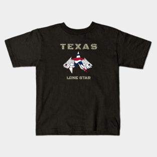 Texas Lone Star State, Texas Star Fish Kids T-Shirt